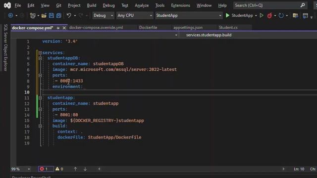 4- Containerize Asp.net Application with SQL Server using Docker Compose смотреть онлайн