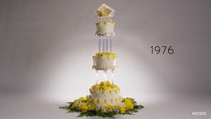 Как менялись свадебные торты за 100 лет!