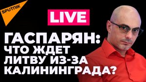 Гаспарян: блокада Калининграда, провал Макрона на выборах, лопаты для ВСУ вместо западного оружия