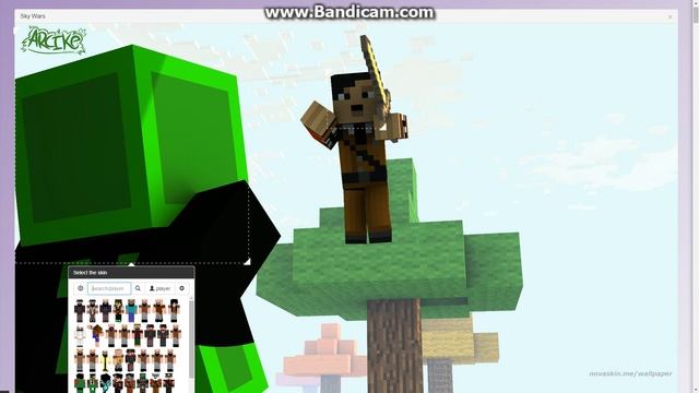 Как сделать красивое фото майнкрафт со скином? смотреть онлайн