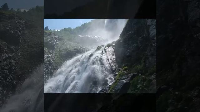 Водопад Поликаря-один из самых высоких водопадов в Европе