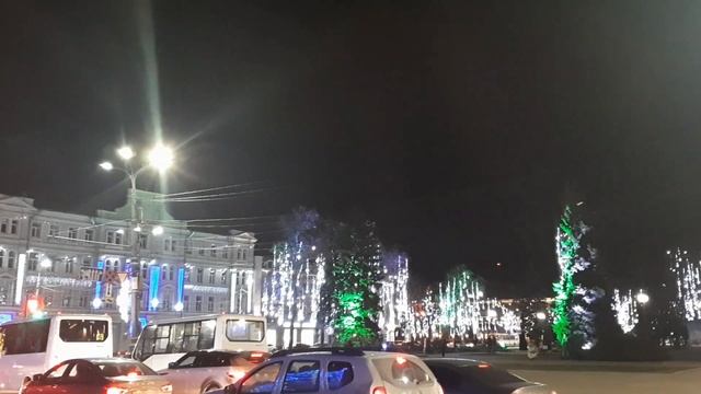 Новогодний Воронеж.Городская елка.