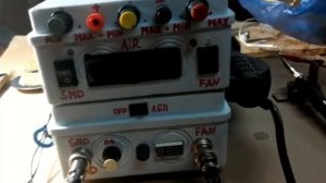 Простая паяльная станция с термофеном и встроенным лабораторным блоком питания своими руками.