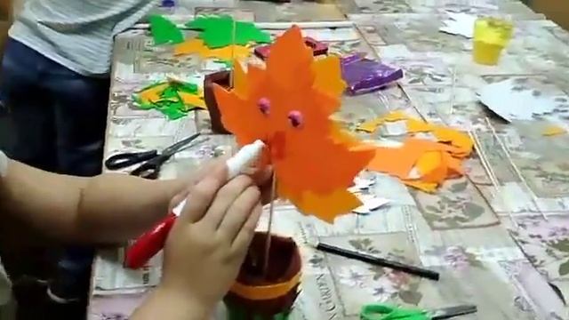 Осенний топиарий. Часть третья. Появились глазки! смотреть онлайн