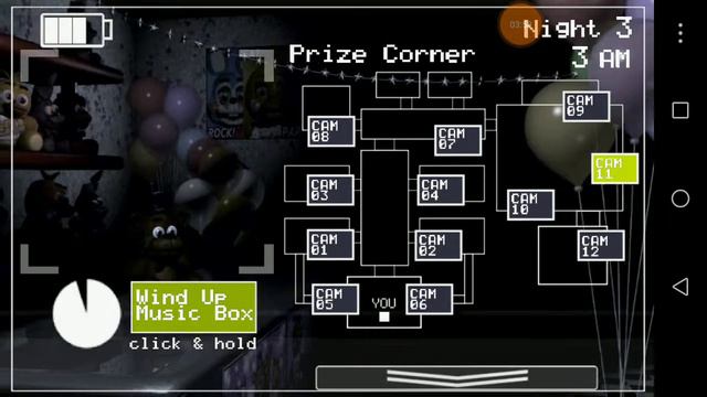 Five nights at Freddy's 2 3 ночь прохождение