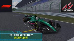 RSS Formula Hybrid 2022 - Suzuka GP / Assetto Corsa.