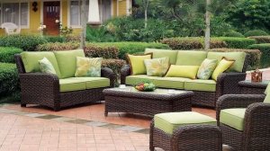 Мебель для улицы из ротанга