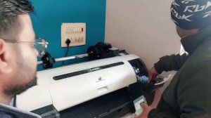 Canon imagePROGRAF TM-305 36" Large-Format Inkjet Printer unboxing