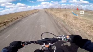 МАКСИМАЛЬНАЯ СКОРОСТЬ МОЕГО ПИТБАЙКА 150 КУБОВ/ПОКАТУШКА НА ПИТБАЙКЕ