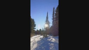 Однодневный тур на Каракольские озера на снегоходах