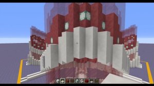 Large Minecraft Futuristic Base TUTORIAL PART 2 - Futuristic Minecraft Tower - Futuristic Mega Base