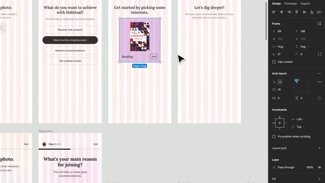 Execution Registration Screens | Figma Course for UI/UX Beginners