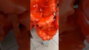 Гладиолус светильник из изолона.