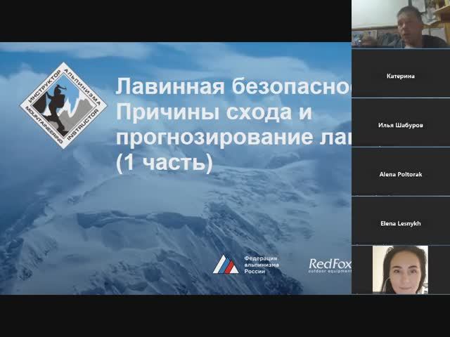 Лавинная безопасность 1