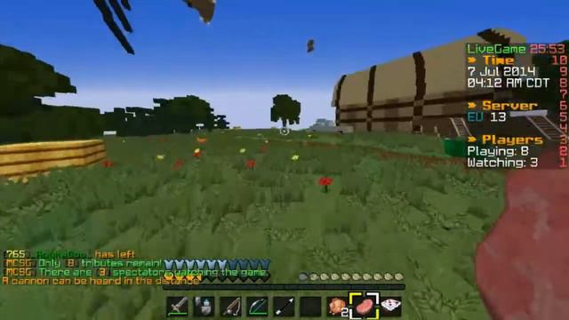 [Minecraft] - Голодные игры (Hunger Games) #12 - Огонь не горит o_O смотреть онлайн