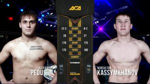 Александр Педусон vs. Нурсултан Кассымханов | Alexander Peduson vs. Nursultan Kassymkhanov | ACA 102