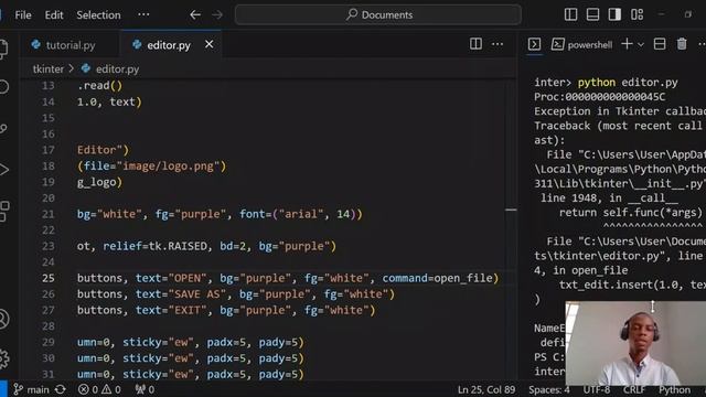 Tkinter Project  - Text Editor