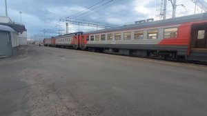 РЖД Вечер на станции Пермь-2