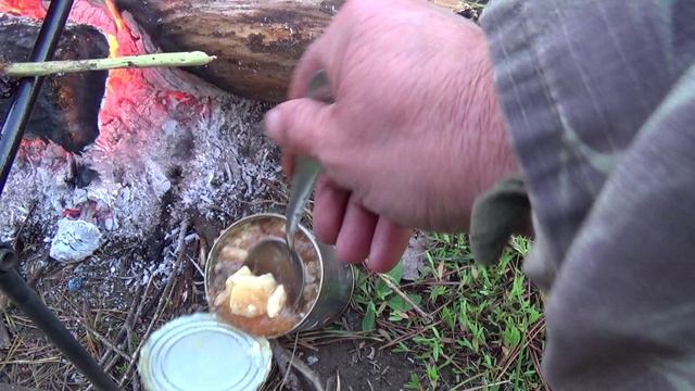 Заибуриха. Простое и питательное блюдо для похода, рыбалки и охоты