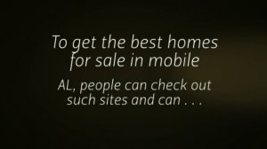 How People can Get Benefited from Homes for Sale in Mobile AL
