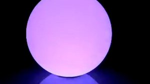 Led шар меняет цвет