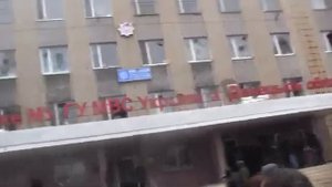 ГОРЛОВКА 14 04 14  ЗАХВАТ УВД