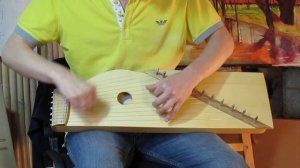 гусли "Кружовник"(12-13струн).школа игры,урок 1(строй и игровые позиции)