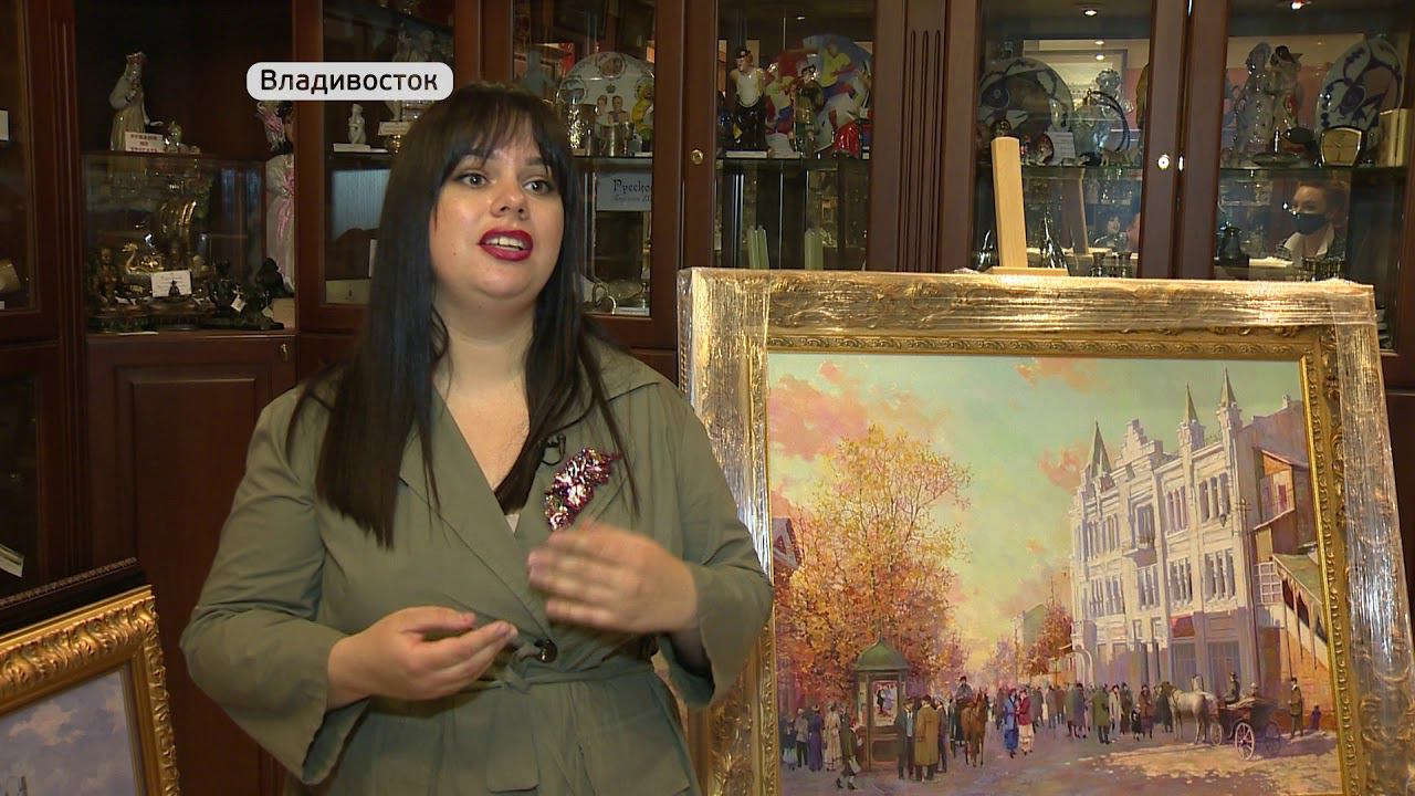 Владивосток начала XX века оживила на полотне Анастасия Медведева