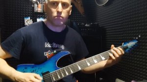 Ibanez GRGR221PA-AQB тест звука после обслужки