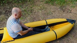 Встречаем - Быстроходный Пакрафт Жаворонок для гладкой воды #Packrafting
