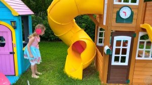 Настя учит считать до 10