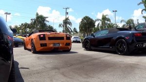 Lamborghini Gallardo - Exhaust REVS SOUND!!!