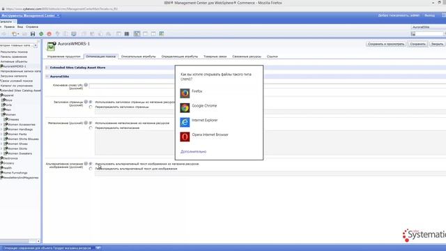 Management Center: Оформление карточки товара в инструменте IBM Websphere Commerce Центр управления смотреть онлайн