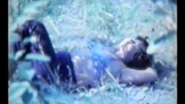 СССР_ Усть-Омчуг_Антонина и Алеша Горловы на природе_ 1980 г
