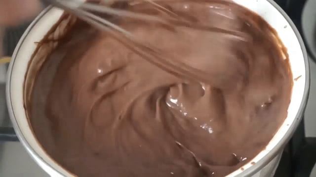 Заварной Шоколадный крем.Вкус мороженого из детства??. Crème pâtissière .