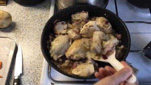 Солянка с курицей. Идеальный ужин. Тушеная капуста с курицей...?