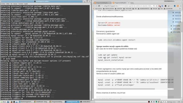 03.-Tutorial Zabbix en Español. [Instalación de agente zabbix] ? смотреть онлайн