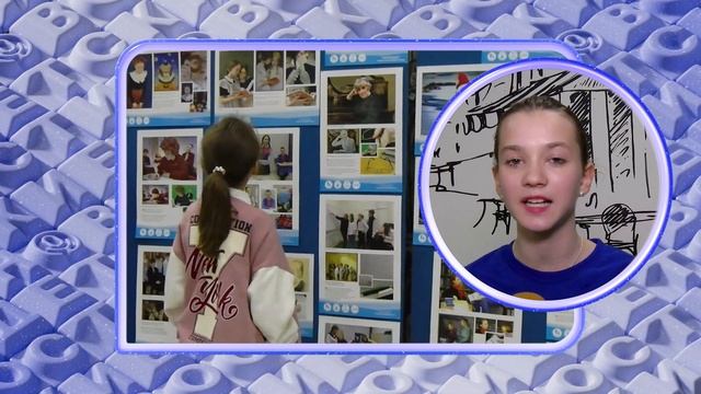 Открытие выставки к дню учителя в школе "Москва-98" смотреть онлайн