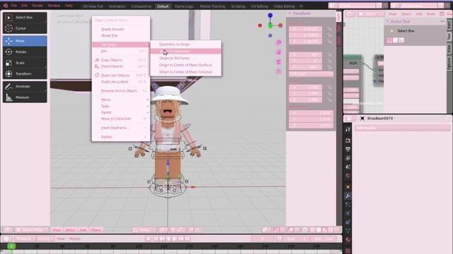 how to make a roblox gfx || blender 2.82/2.83 смотреть онлайн
