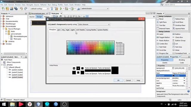Barra de titulo JFrame personalizado, java netbeans смотреть онлайн
