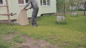 АККУМУЛЯТОРНАЯ ГазоноКосилка травы из автомобильного вентилятора своими руками