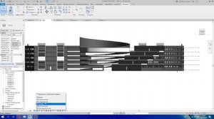 REVIT. НАДЗЕМНЫЙ ПАРКИНГ НА 500 АВТОМОБИЛЕЙ.GROUND PARKING.