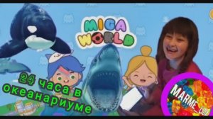 Мига Ворлд с МармеЛидой. 24 часа в океанариуме
