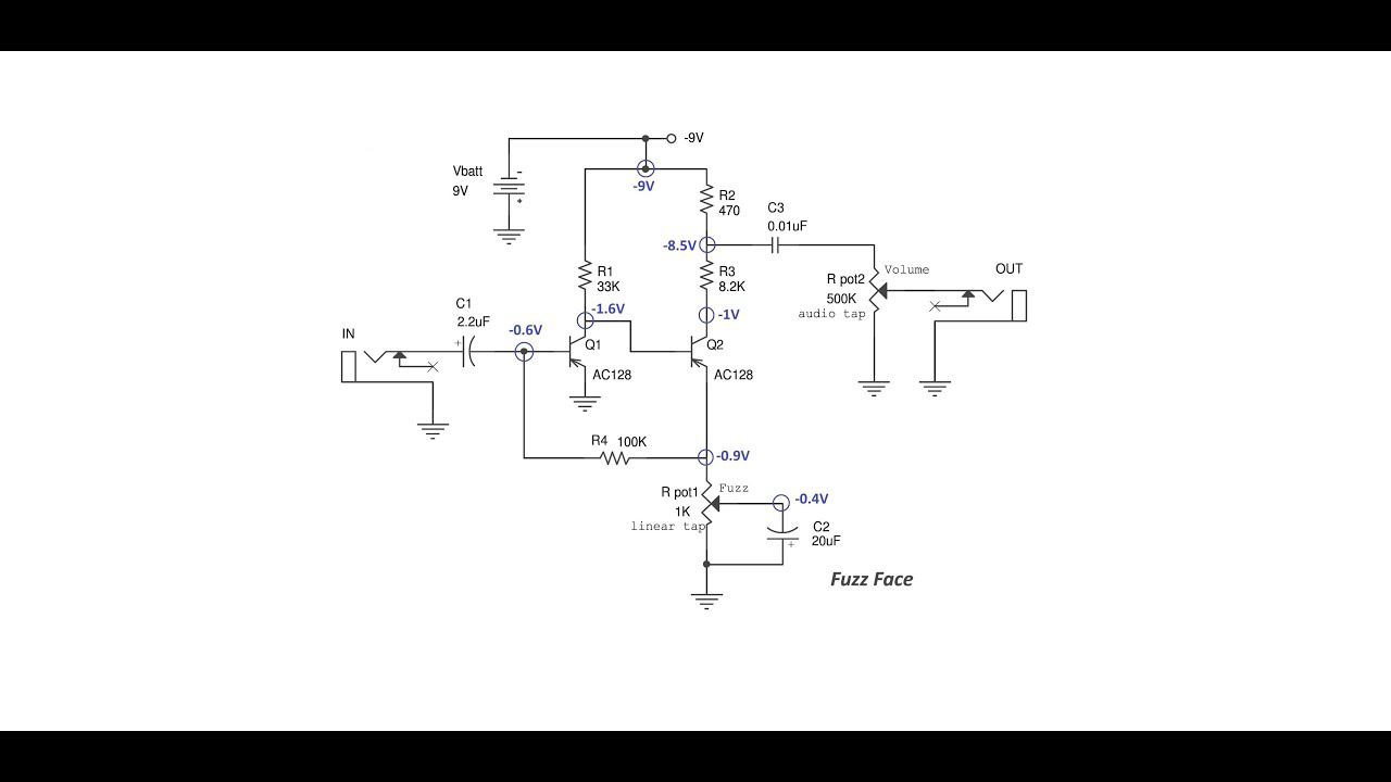 Педаль эффектов своими руками - часть первая. Схема и обозначения. смотреть онлайн