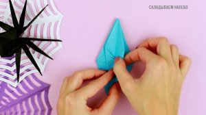 ОРИГАМИ ПАУК ИЗ БУМАГИ НА ХЭЛЛОУИН | DIY HALLOWEEN | ORIGAMI SPIDER