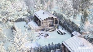 Презентация серии модульных каркасных домов в стиле "Барнхаус". 36 кв.м. и 72 кв.м. Быстровозводимы