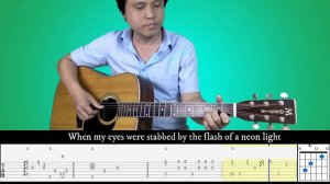 The Sound Of Silence - Simon & Garfunkel| Guitar Cover| TAB