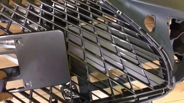 Бампер на Camry 70 в стиле Lexus LS смотреть онлайн