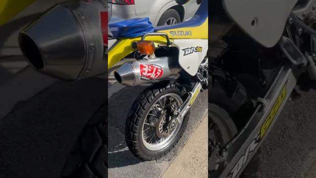 Suzuki dr 650 upgrade exhaust and header dyno jet