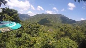 Zipline in Yanoda Rainforest, Sanya, Hainan Review. Travel of China Vlog